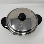 Saladmaster Electric Skillet Sa010ocu Oil Core Titanium Stainless Steel Working