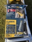 Werner 18 Ft Reach Aluminum 6-in-1 Multi Position Ladder 375 Lb  Almp-18iaa