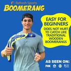 Boomerang For Adults   Kids - Fun Easy To Throw 17 Inches Wide  Blue 