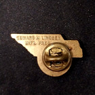 Vintage 1967 Tennessee Lions Club 100  Attendance Golden Anniversary Lapel Pin