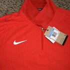New Sz Med Men Nike Court 1 4 Zip Tennis Polo Shirt Hq0792-673  105