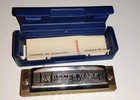 Vintage Hohner Blues Harp Ms Harmonica Made In Germany Musical Collectible