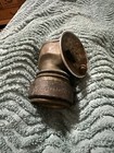 Antique Justrite Carbide Miners Head Lamp Good Condition
