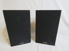 Dayton Audio B652 Bookshelf Wall Mount Speaker Pair 12  Black Tested Clean Ex 