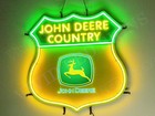 Vivid Led John Deere Country Farm Tractor 24 x20  Neon Sign Light With Dimmer