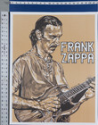       Pristine Vintage Frank Zappa Lithograph By K  Chillis 1982      wowie Zowie    
