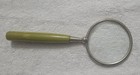 Antique Vintage Green Bakelite Handle Handheld Magnifying Glass Made In Germany