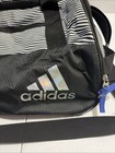 Adidas Squad Lll Duffel Bag Large- Black white Striped