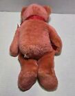 Vintage Avon Plush Bear Red Orangeyear Of The Teddy Stuffed Animal Toy 
