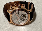 Akribos Xxiv Model Akr493rg Tourbillion Moonphase Watch - Rose Gold - Mint