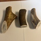  3 Pack  Jumbo Elk Antler Premium Dog Chews   idaho All Natural 