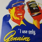Vintage Harley Davidson Motorcycles Sign - Porcelain Oil Can Gas Station Sign