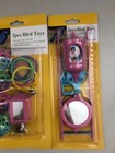 Brand New 12-piece Small Bird Toys Starter Pack With Bells  Rings  Mirrors More 
