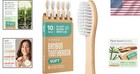 Bamboo Toothbrushes Eco-friendly Soft Bristles 10 Pack Natural Wooden Toothbrush