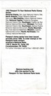 U  S  A  - National Parks Passport Series Stamp 1992 m  1 