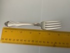 George   Martha By Westmoreland Silver Solid Sterling Salad Fork 6    Inches