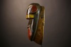 African Vintage Baule Mask Unique Tribal Monkey Wall Decor Art Accent-g5132