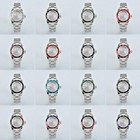 39 5mm Retro Stainless Steel Watch Case   Strap For Nh35 36 Movement