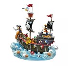 Disney Mickey Mouse Animated Pirate Ship Halloween Music Lights Tested Works