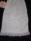 Vintage Her Majesty Maxi Half Slip Girls Size 12 Silky Nylon Ruffle Hem Usa Made