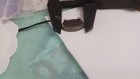 Chanel Button Metal 18 Mm Oval Gray Tone  Made In France