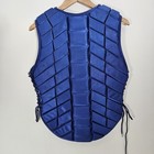 Tipperary Eventer 36 Small Equestrian Body Protector Laced Vest Royal Blue