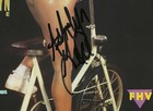 Ashlyn Gere Hand Signed Vintage Ad Slick  - 1990