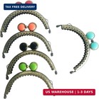 Purse Frame 5pcs 8 5cm 3 3 Inch Vintage Kiss Lock Clasps For Handmade Wallets -