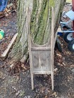 Vintage Wooden Sled Toboggan 44 x12 