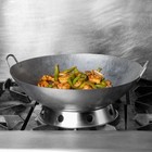 16  Hand Hammered Cantonese Wok Mandarin Carbon Steel Wok