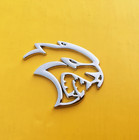 2x Universal Fender 3d Metal Hellcat Badge Emblem Left Right Side Chrome