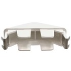 White 7 8 Inch X 3 Inch Vinyl Sharp Point Picket Fence Caps Pack Of 6