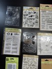 Clear Stamps Mixed Lot 16 Sets   3 Stamp Blocks Crafter   s Square Studio G