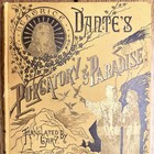 Antique 1890 Dante Purgatory   Paradise Book Gustave Dore Hc Cassell Illustrated