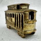 Vintage Brass Miniature San Francisco Cable Car 1 5  Small Mini Trolley Souvenir