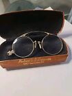 G w  Pince Nez  Gold Fill Eyeglasses And Case