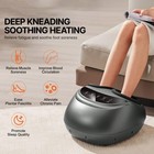 Foot Massager Machine With Heat Shiatsu Deep Kneading Compression Therapy