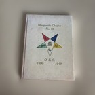 1949 Handmade Oes Eastern Star Marguerite Chapter 60 Lebanon Oregon History Book