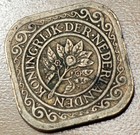 1943 Curacao Suriname 5 Cents