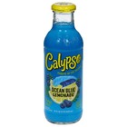 Calypso Ocean Blue Lemonade 16 Fl Oz  12 Pack Glass Bottles
