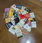 40  Vintage Matches matchbook Lot Random Selection restaurant hotel casino bars