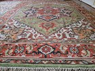 8 X 10 Vintage Fine Indo Heriz Serapi Antique Kazak Heriz Turkish 