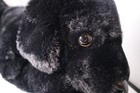 Fao Schwarz Black Labrador Retriever Dog 22    Stuffed Animal Plush Lab Puppy Htf
