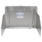 Recpro Stainless Steel Outdoor Cooktop Cover W  Wind Guards Fits Select Suburban