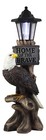 Ebros  home Of The Brave  Patriotic Eagle Night Light Statue Solar Led Lantern