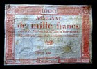 French  Banknote  Assignat  1000 Francs   Year   1794  
