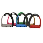 Quick Release Safety Stirrups For Horse Riding Gear Saddle Footbed Aluminum Pair