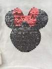 New Disney Jr  Size 5 Minnie Mouse Sequin Sweater Nwt Girls Winter V Day