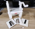 Spiralizer Paderno World Cuisine Folding 4 Blade Complete Set Pba Free    