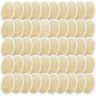 50 Exfoliating Loofah Pads - Body Scrubber Sponges For Shower   Spa  Natural Luf